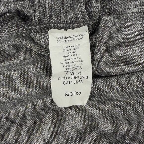 LULUS Metallic Mood Silver Dress Sz Small - Picture 8 of 8